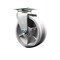 Service Caster 5'' V-Groove Semi Steel Wheel Swivel Caster with Bronze Bearing SCC-20S520-VGBZ - alternate 1